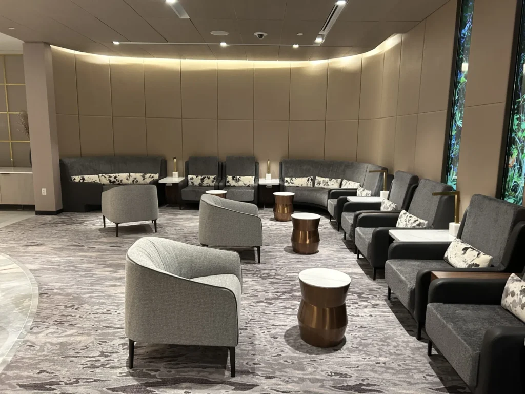 The Best Airport Lounges in the USA in 2025 42 Chelsea Lounge JFK seating
