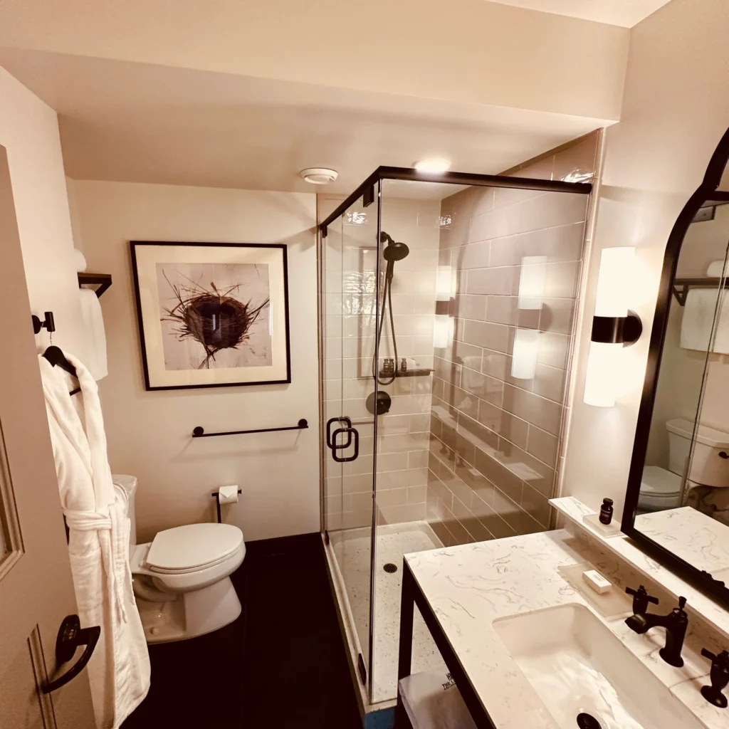 The Lodge at St Edward Park Review: Luxury in the Heart of Nature 14 the lodge at st edward bathroom