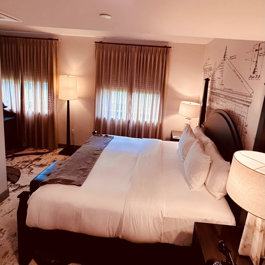 The Lodge at St Edward Park Review: Luxury in the Heart of Nature 11 the lodge at st edward bed 2