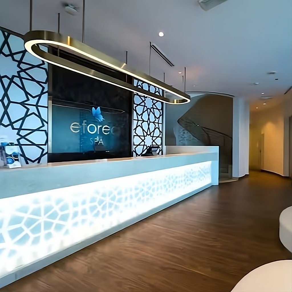 Hilton Doha Review: Luxe Beachfront Resort in West Bay 22 doha hilton eforea spa entrance