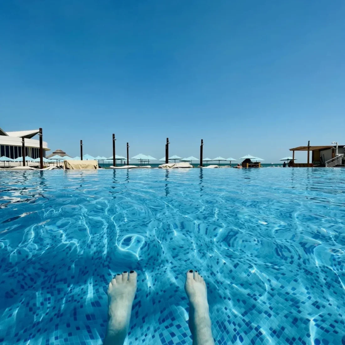 Hilton Doha Review: Luxe Beachfront Resort in West Bay 12 doha hilton pool